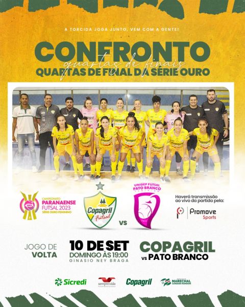 Marechal Rondon carimba passaporte à Série Ouro de Futsal Feminino – O  Presente
